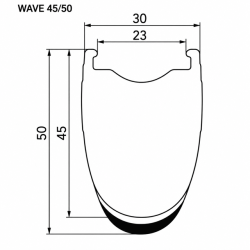 Leichtsinn Wave 4550 - Laufradsatz „High Level"