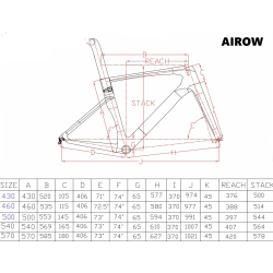 AIROW - aerodynamisches Rennrad