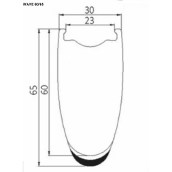 Leichtsinn Wave Kombi 4550-6065 Ceramic - Laufradsatz "High Level"