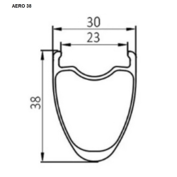 Leichtsinn Aero 38 - Laufradsatz "Next Level"